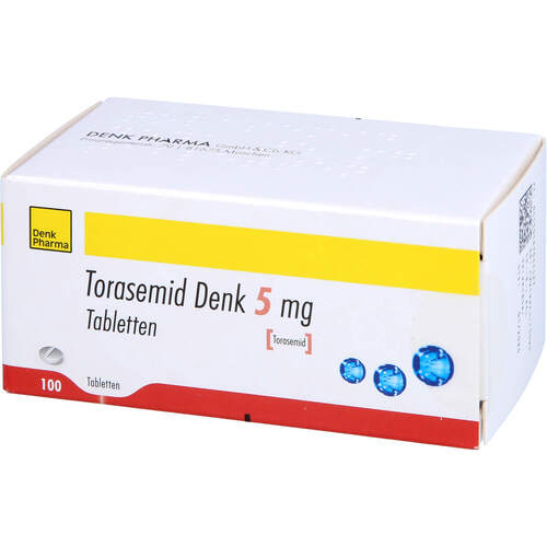 TORASEMID Denk 5 mg Tabletten, 100 Stk., Denk Pharma GmbH & Co.KG