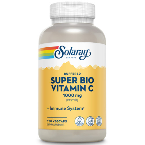 Super Bio C - Buffered TSTR Solaray, 250 Stk., Supplementa GmbH