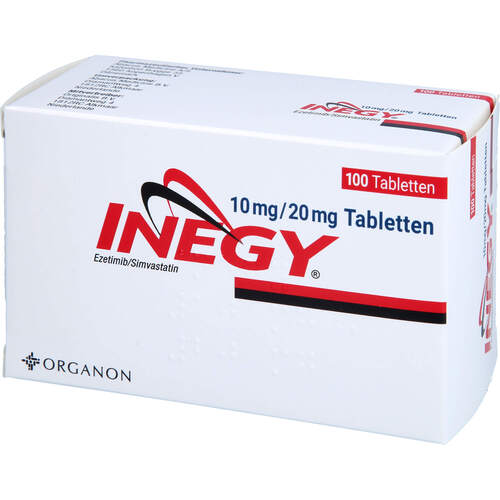 INEGY 10 mg/20 mg Tabletten, 100 Stk., Originalis B.V.