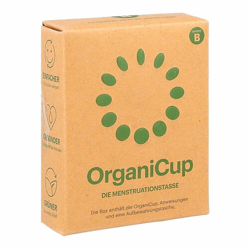 OrganiCup Menstruationstasse Größe B, 1 st, AllMatters ApS