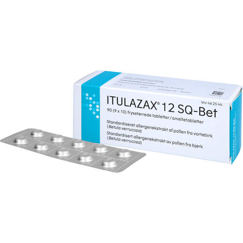 Itulazax 12 SQ-Bet Lyophilisat zum Einnehmen, 90 ST, kohlpharma GmbH