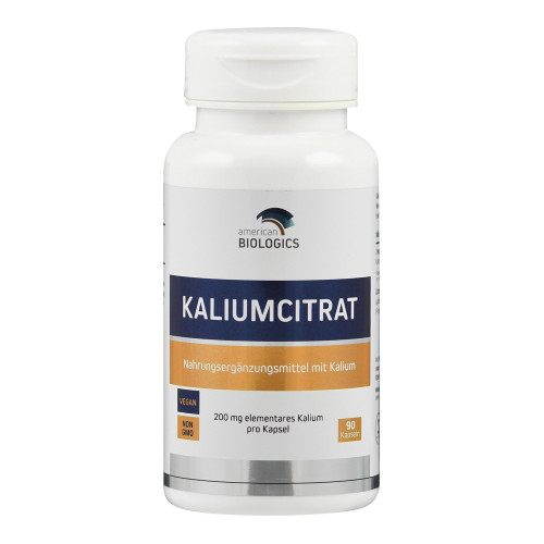 Kaliumcitrat American Biologics, 90 Stk., Supplementa GmbH