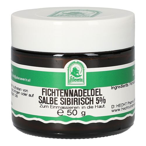 FICHTENNADELÖL SALBE SIBIRISCH 5%, 50 g, Hecht-Pharma GmbH