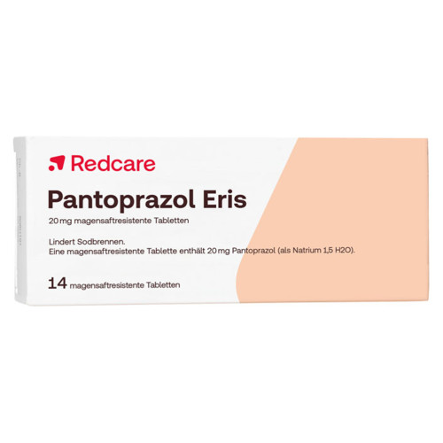 Pantoprazol Eris 20 mg magensaftres.Tab./RedCare, 14 Stk., Fairmed Healthcare GmbH