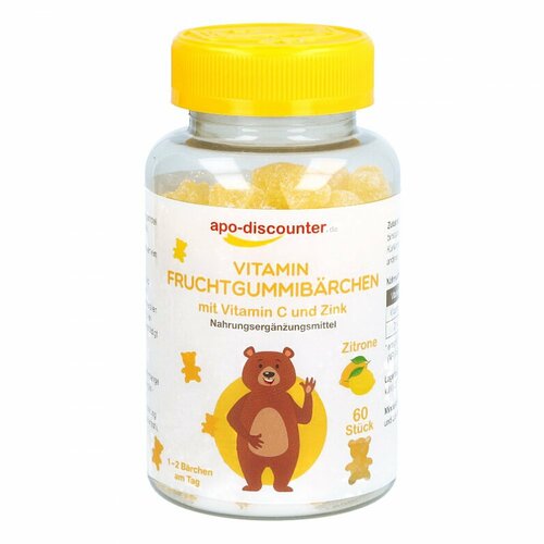 Gummib&auml;ren Vitamin C, 60 Stk., apo.com Group GmbH