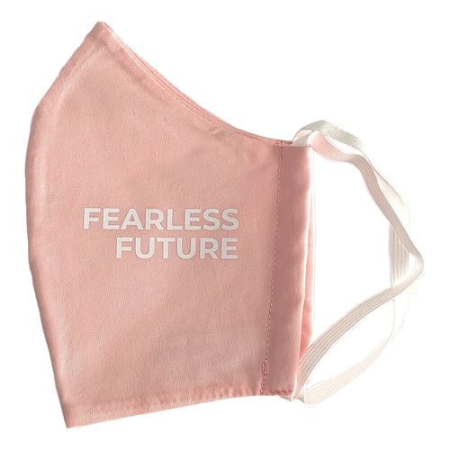 Bio Mund Nasen Maske Fearless Future pink, 1 Stk., PHYNE GmbH