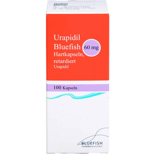 Urapidil Bluefish 60 mg Hartkapseln retadiert, 100 Stk., Bluefish Pharma GmbH