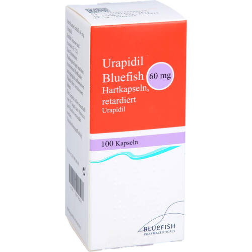 Urapidil Bluefish 60 mg Hartkapseln retadiert, 100 Stk., Bluefish Pharma GmbH