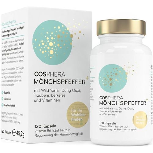 Cosphera M&ouml;nchspfeffer Kapseln, 120 Stk., H1 Performance GmbH
