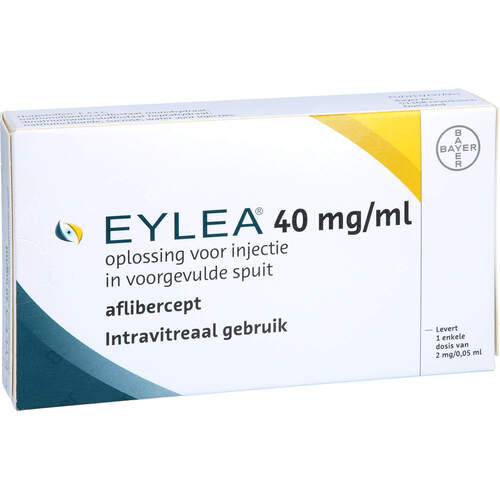 Eylea 40 mg/ml Injektionsl&ouml;sung i.e.Fertigspr., 1 Stk., CC Pharma GmbH