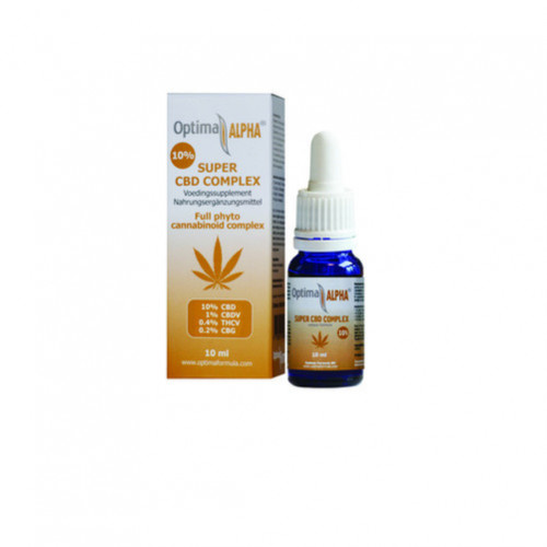 CBD OEL SUPER COMPLEX 10% Optima Alpha, 10 ml, Optima Formula BV
