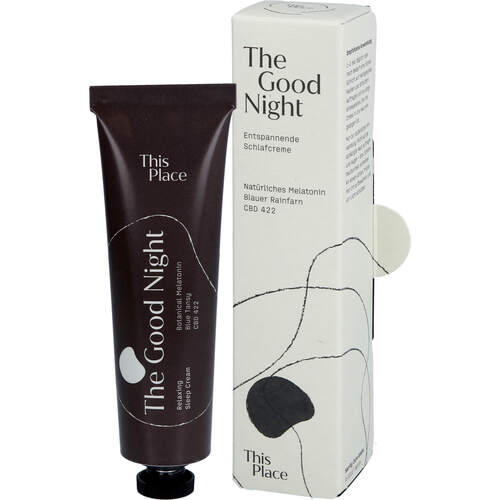 THIS PLACE The Good Night Schlafcreme CBD, 60 ml, Sanity Care GmbH
