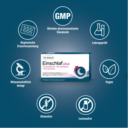 Dr. B&ouml;hm Einschlaf plus, 30 Stk., Apomedica Pharmazeutische Produkte GmbH