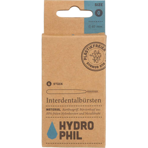 Interdental-B&uuml;rste 0.40mm // ISO 0, 6 Stk., ECO Operations GmbH