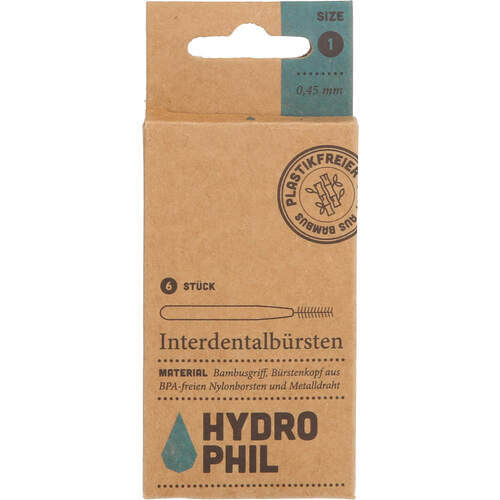 Interdental-B&uuml;rste 0.45mm // ISO 1, 6 Stk., ECO Operations GmbH