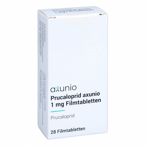 Prucaloprid axunio 1 mg Filmtabletten, 28 Stk., axunio Pharma GmbH