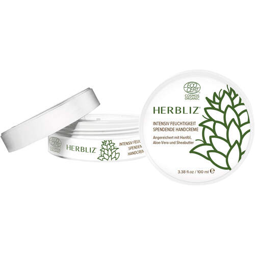 HERBLIZ Intensiv-Feuchtigkeitspendende Handcreme, 100 ML, IMstam healthcare GmbH