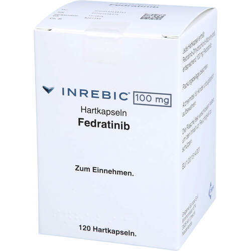 Inrebic 100 mg Hartkapseln, 120 ST, Bristol-Myers Squibb GmbH & Co. KGaA