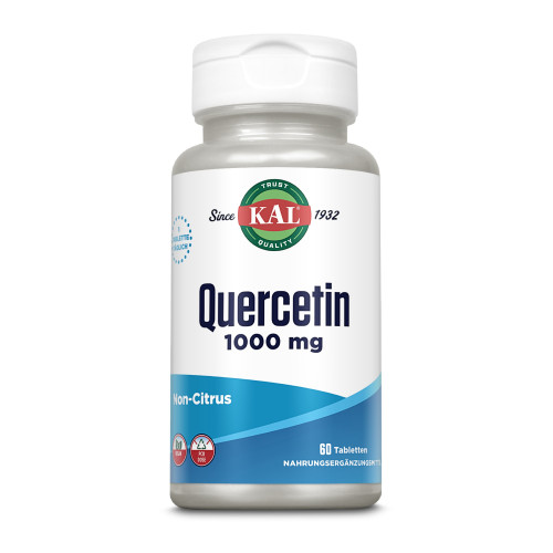 Quercetin 1000 mg KAL, 60 Stk., Supplementa GmbH
