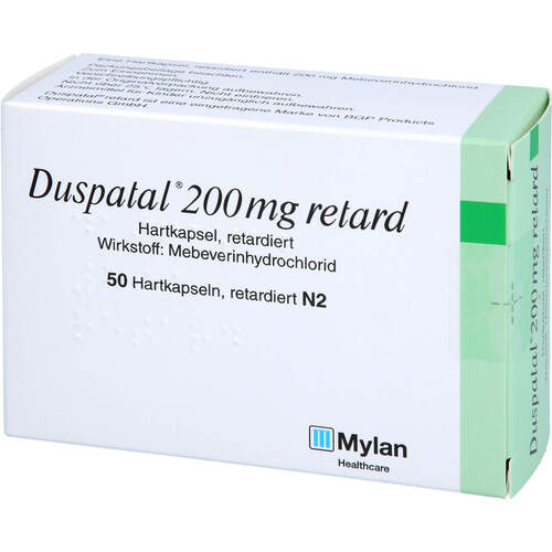 Duspatal 200 mg retard Hartkapsel, 50 Stk., Abacus Medicine A/S