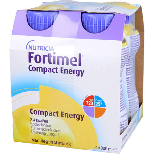 FORTIMEL Compact Energy Vanille, 8x4x300 ml, 1001 Artikel Medical GmbH