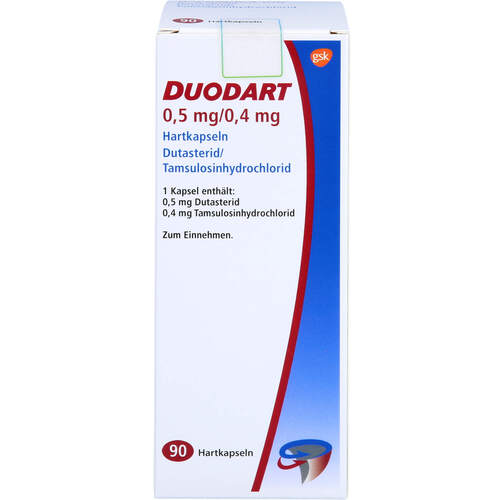 Duodart 0.5 mg/0.4 mg Hartkapseln, 90 ST, Fd Pharma GmbH