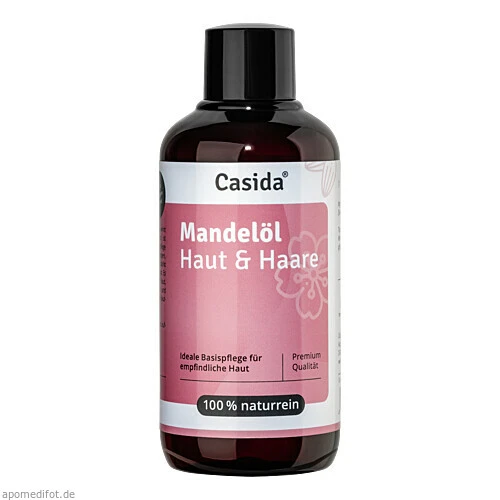 Mandelöl Haut & Haare naturrein, 200 ml, Casida GmbH