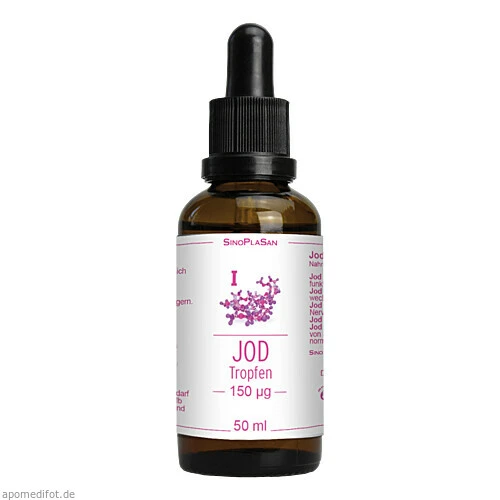 Jod Tropfen 150 ug, 50 ml, SinoPlaSan GmbH