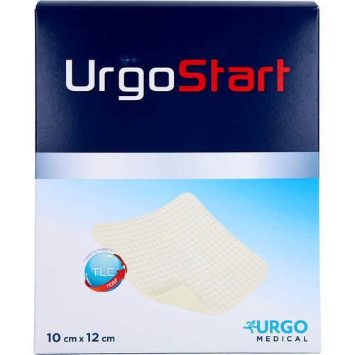 URGOSTART 10x12 cm Schaumstoffwundverband, 10 ST, Emra-Med Arzneimittel GmbH