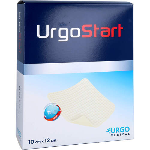 URGOSTART 10x12 cm Schaumstoffwundverband, 10 ST, Emra-Med Arzneimittel GmbH