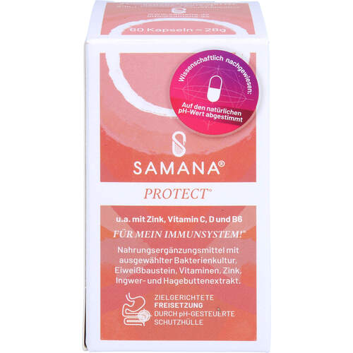 SAMANA PROTECT 9-in-1 Kapseln mit Bakterienkultur, 60 Stk., Evonik Operations GmbH