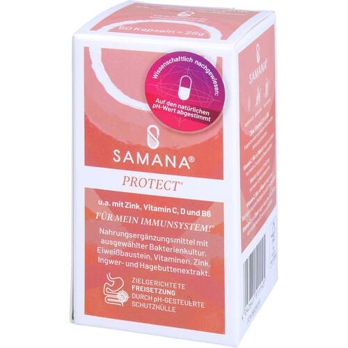SAMANA PROTECT 9-in-1 Kapseln mit Bakterienkultur, 60 Stk., Evonik Operations GmbH