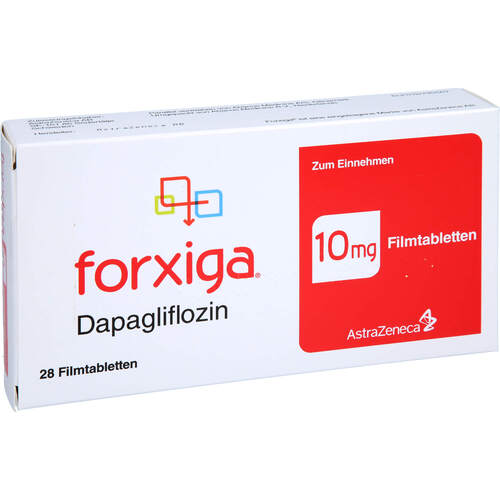 Forxiga 10 mg Filmtabletten, 28 Stk., Abacus Medicine A/S