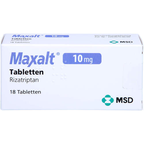 MAXALT 10 mg Tabletten, 18 Stk., Orifarm GmbH