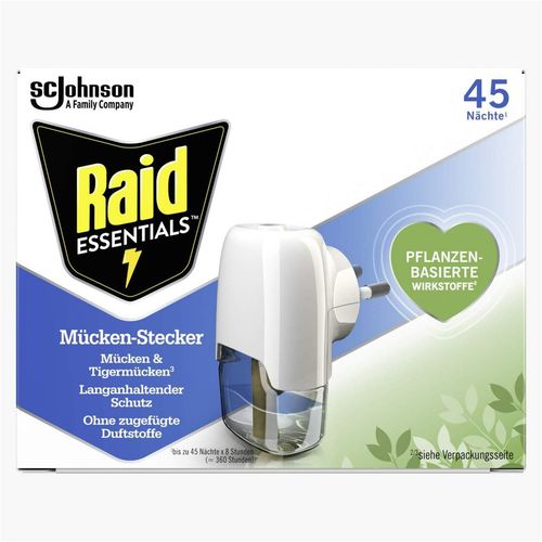 Raid Essentials M&uuml;cken-Stecker 45 N&auml;chte Original, 32 ml, SC Johnson GmbH