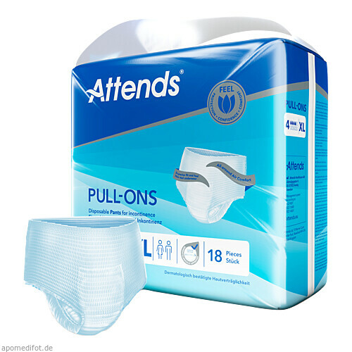 Attends Pull-Ons 4 XL, 18 Stk., Attends GmbH
