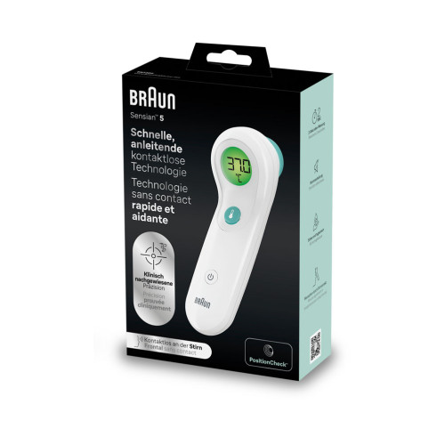 BRAUN No touch + touch Stirnthermometer, 1 Stk., Kaz Europe Sa