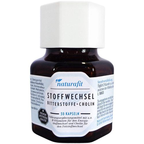 naturafit Stoffwechsel Bitterstoffe + Cholin, 30 Stk., Naturafit GmbH