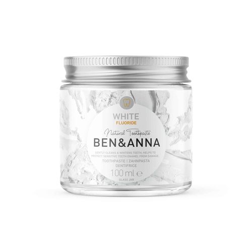 BEN & ANNA Zahnpasta white mit Fluorid, 100 ml, Ayursana GmbH