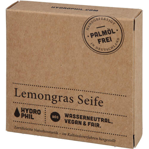 Naturseife Lemongrass 80g Frischegewicht, 80 g, ECO Operations GmbH