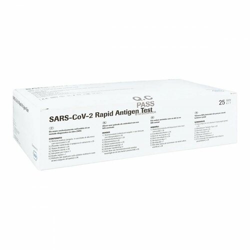 SARS-CoV-2 Rapid Antigen Test deutsch, 25 ST, Roche Diagnostics Deutschland GmbH