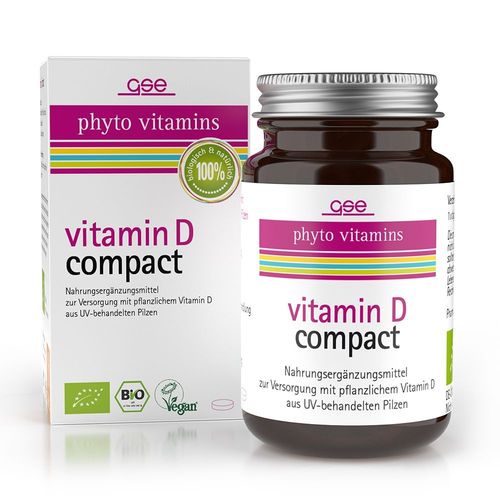 GSE Vitamin C compact Bio, 60 Stk., Gse Vertrieb Biologische Nahrungserg&auml;nzungs- & Heilmittel GmbH