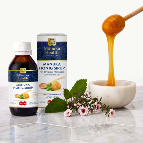 Manuka Health MGO 250+ Manuka Honig Sirup, 100 ml, Hager Pharma GmbH