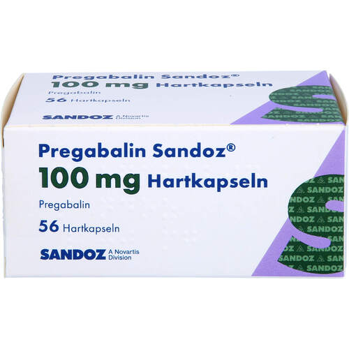 Pregabalin Sandoz 100 mg Hartkapseln, 56 Stk., HEXAL AG