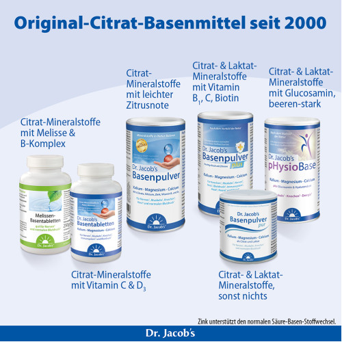 Dr. Jacob's Kur Probierpaket pH-Balance Basenpulver Chi-Cafe, 5x5 g, Dr. Jacob's Medical GmbH