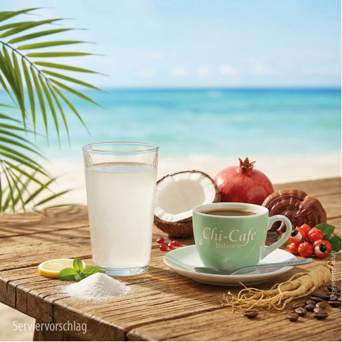 Dr. Jacob's Kur Probierpaket pH-Balance Basenpulver Chi-Cafe, 5x5 g, Dr. Jacob's Medical GmbH