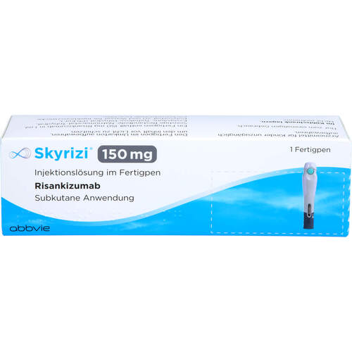 Skyrizi 150 mg Injektionslösung im Fertigpen, 1 ST, Abbvie Deutschland GmbH & Co. KG