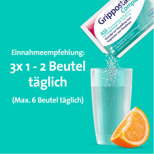 Grippostad Complex ASS/Pseudoephedrinhydrochlorid, 10 Stk., STADA Consumer Health Deutschland GmbH