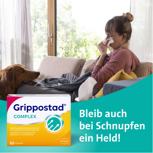 Grippostad Complex ASS/Pseudoephedrinhydrochlorid, 10 Stk., STADA Consumer Health Deutschland GmbH