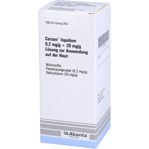 CERSON liquidum 0,2 mg/g + 20 mg/g Lsg.z.Anw.a.d.H, 100 ml, Pädia GmbH